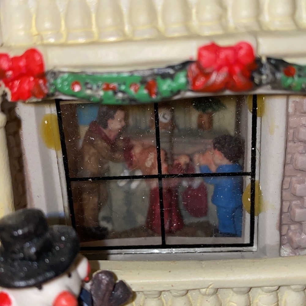 Forever Gifts~Christmas Village~Blue Residence House~AC Moore~NEW! - Picture 4 of 4